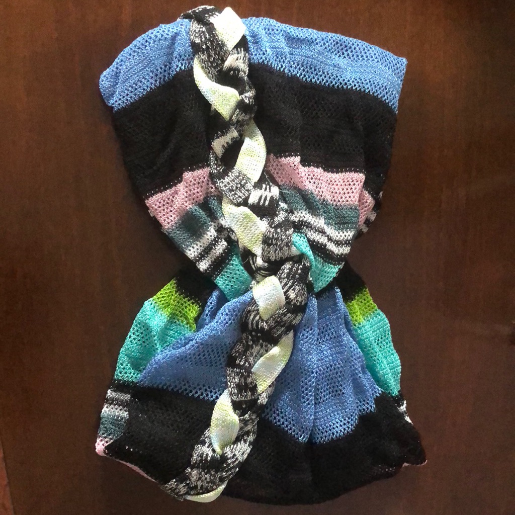 Missoni Colorful Braided Headwrap